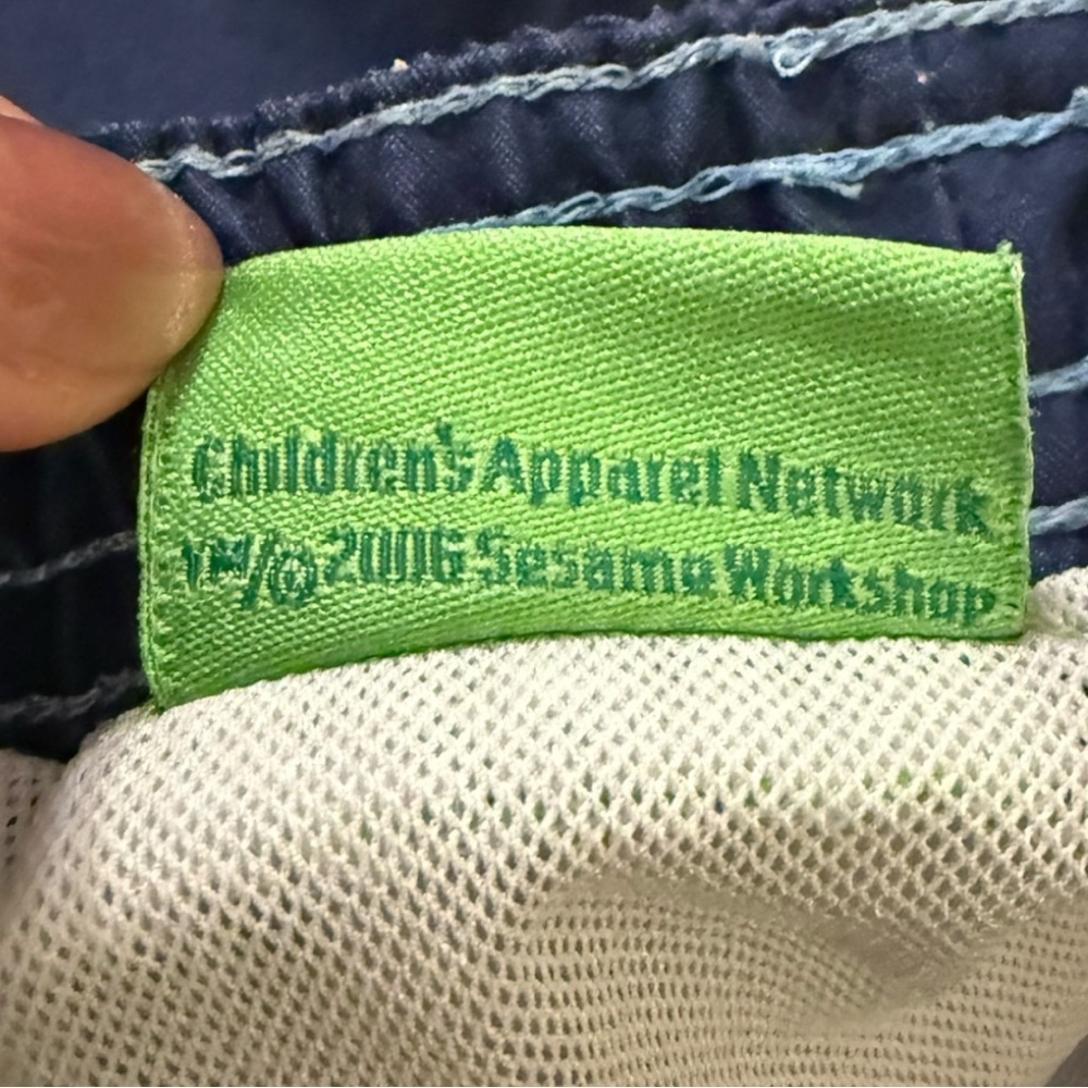 Vintage 2006 Sesame Street Elmo Swim Trunks — Size 12M - Picture 5 of 6